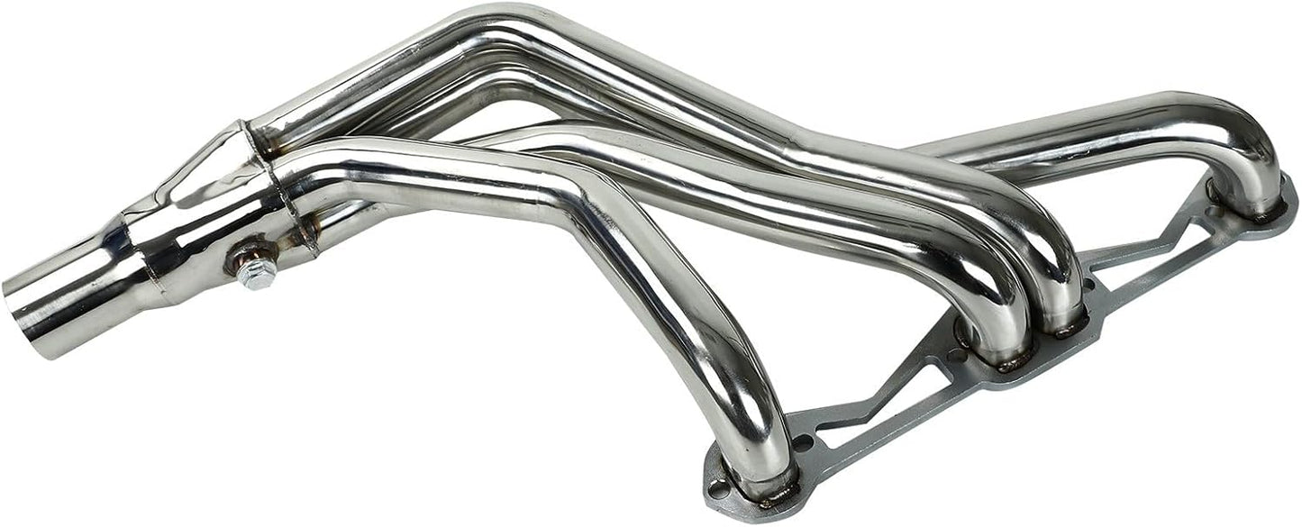 Stainless Steel Performance Exhaust Header Manifold For Chevrolet Chevy Camaro 1982-1992 5.0L 5.7L，Pontiac Firebird 1982 1983 1984 1985 1986 1987 1988 1989 1990 1991 1992 5.0L 5.7L，Y Pipe
