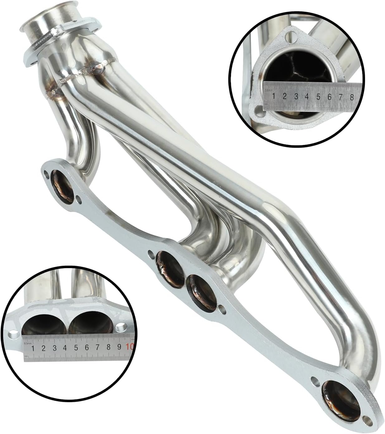 Exhaust Headers For Chevy Small Block Blazer S10 S15 2WD，283, 302, 305, 307, 327, 350, 400，TH350 Auto Transmissions，283, 302, 305, 307, 327, 350, 400 Exhaust Manifold Header