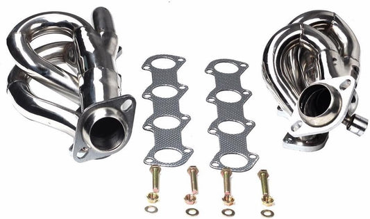 Stainless Steel Performance Exhaust Header Manifold For Ford F150 4.6L V8 1997 1998 1999 2000 2001 2002 2003 & Ford F250 1997-1999 4.6L V8 & Ford Expedition 4.6L V8 1997-2002
