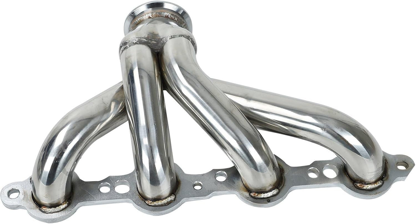 Exhaust Headers For Chevy LS LS1 LS2 LS3 LS6 4.8L 5.3L 5.7L & 1923-1954 Chevy Cars & Trucks & 1958-1964 Impala & Biscayne，1950-1964 Bel Air，1953-1967 Corvette，1955-1961 Nomad Exhaust Manifold
