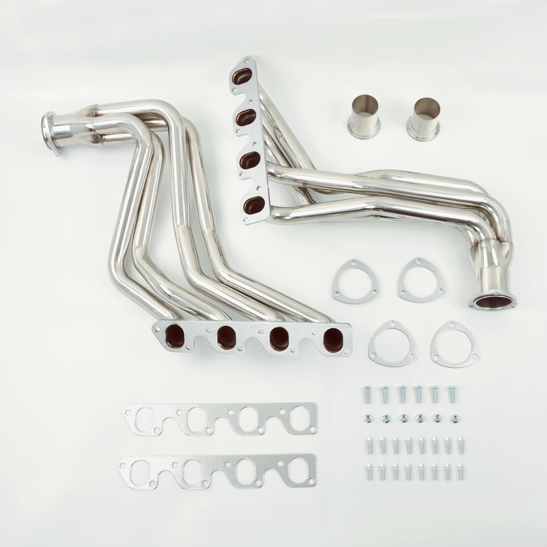 Exhaust Header kit For FORD F150/F250/F350/Bronco 4WD 351-400 Ci 1977-1979 ，1977 1978 1979 Ford F100 F150 F250 F350 Bronco Exhaust Headers Manifold