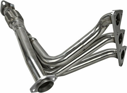 Stainless Steel Performance Exhaust Header Manifold For 1991-1999 Mitsubishi 3000GT V6；For 1991-1996 Dodge Stealth V6；3.0L 6G72 V6；