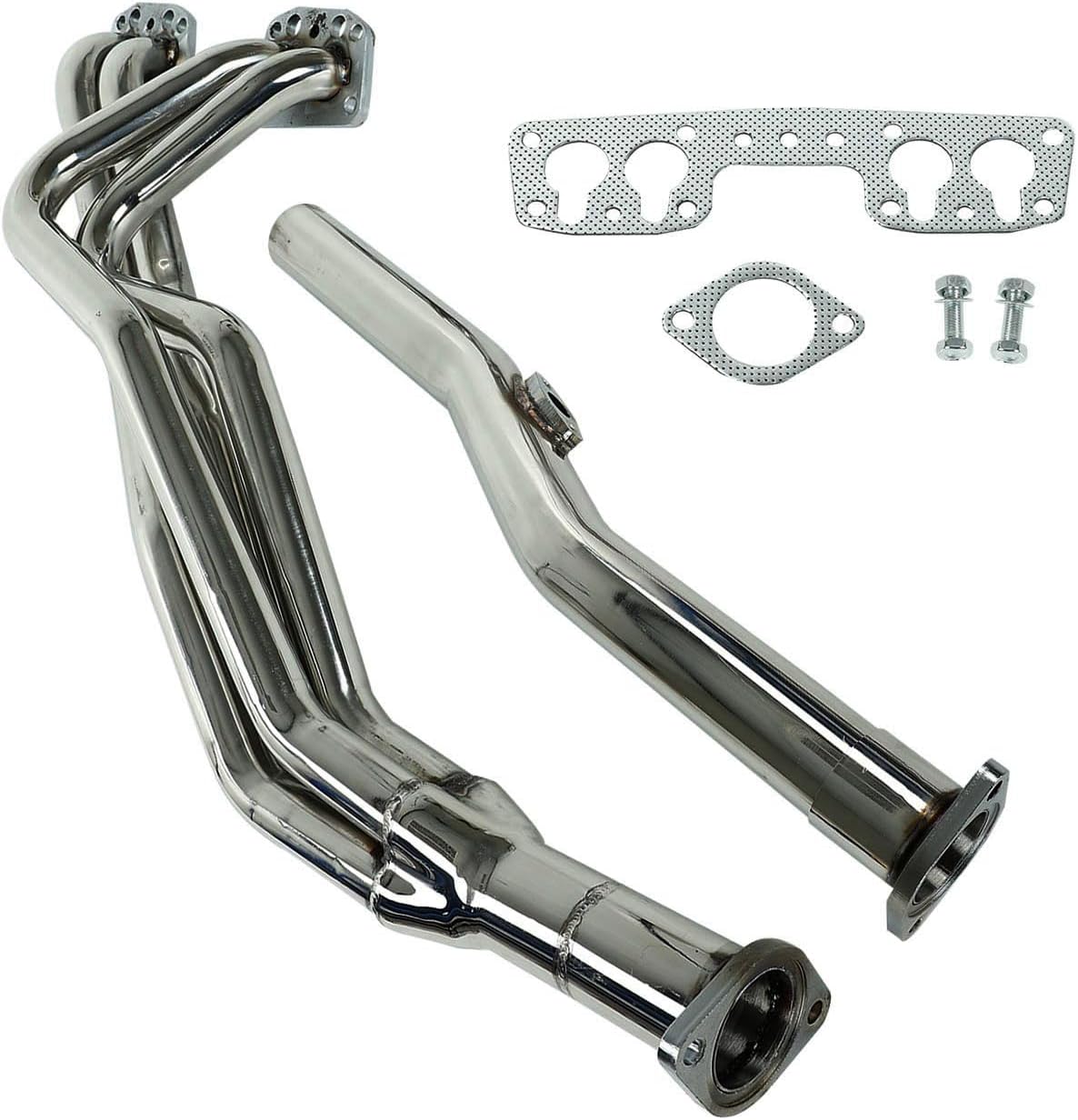 Stainless Steel Exhaust Header Manifold For Toyota Celica 2.2L 1975-1980 & Toyota Hilux 4WD 2.2L 1975-1983 & Toyota Pickup 2.2L 1975-1980
