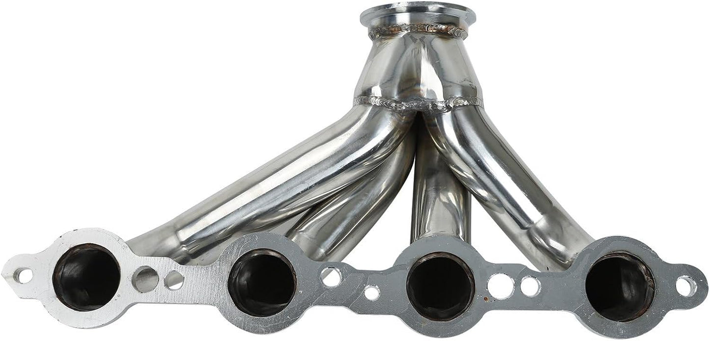 Exhaust Headers For Chevy LS LS1 LS2 LS3 LS6 4.8L 5.3L 5.7L & 1923-1954 Chevy Cars & Trucks & 1958-1964 Impala & Biscayne，1950-1964 Bel Air，1953-1967 Corvette，1955-1961 Nomad Exhaust Manifold