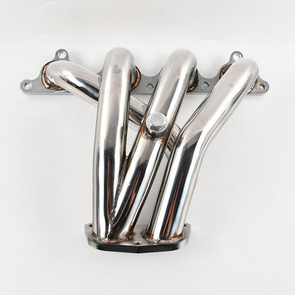 Stainless Steel Performance Exhaust Manifold Header For Honda Accord 1990 1991 1992 1993 2.2L 4-2-1 CB1 CB2 CB3 CB4, 2.2L F22A l4 SOHC Engines