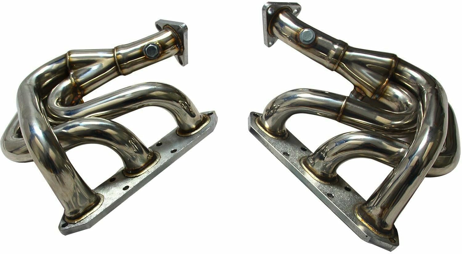 Stainless Steel Performance Exhaust Header Manifold For 1997-2004 Porsche 986 Boxster BASE,1998,1999,2000,2001,2002,2003,Headers for Porsche 986 Boxster, 2.5L, 2.7L,3.2L