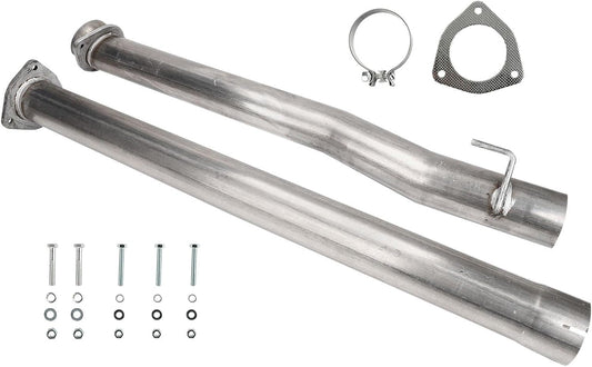 Exhaust Pipe For 2011-2017 Ford 6.7L Diesel， 2011 2012 2013 2014 2015 2016 2017 Ford F250 F350 F450 6.7L Powerstroke Diesel Turbo Exhaust Manifold Header