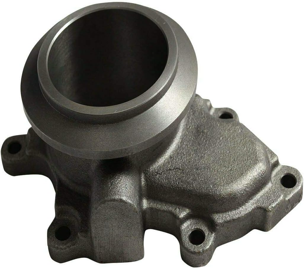 Stainless Steel Exhaust Manifold Down UP pipe For Ford F250 / F350 / F450 / F550 7.3L Turbo Pedestal Ebp Valve Upgraded 5+5 Wheel & Up Pipes；1999.5 2000 2001 2002 2003；