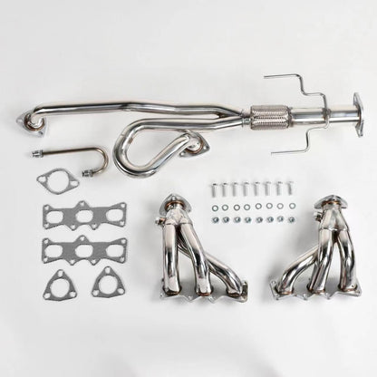 Exhaust Header kit For Ford Probe & Fits Mazda MX6 1993-1997 2.5L，For 1993 1994 1995 1996 1997 Mazda MX-6 & Ford Probe Exhaust Manifold Headers