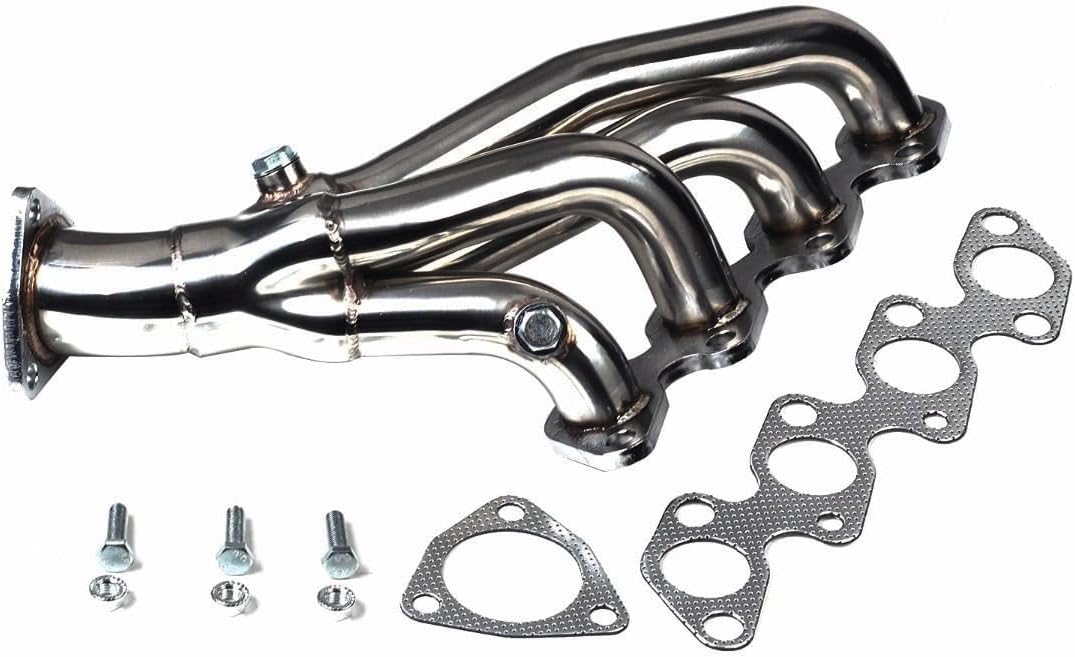 Stainless Steel Performance Exhaust Header Manifold For Nissan 240Sx S14 1995 1996 1997 1998 Ka24De,240SX S14 Silvia SE/LE 2.4L