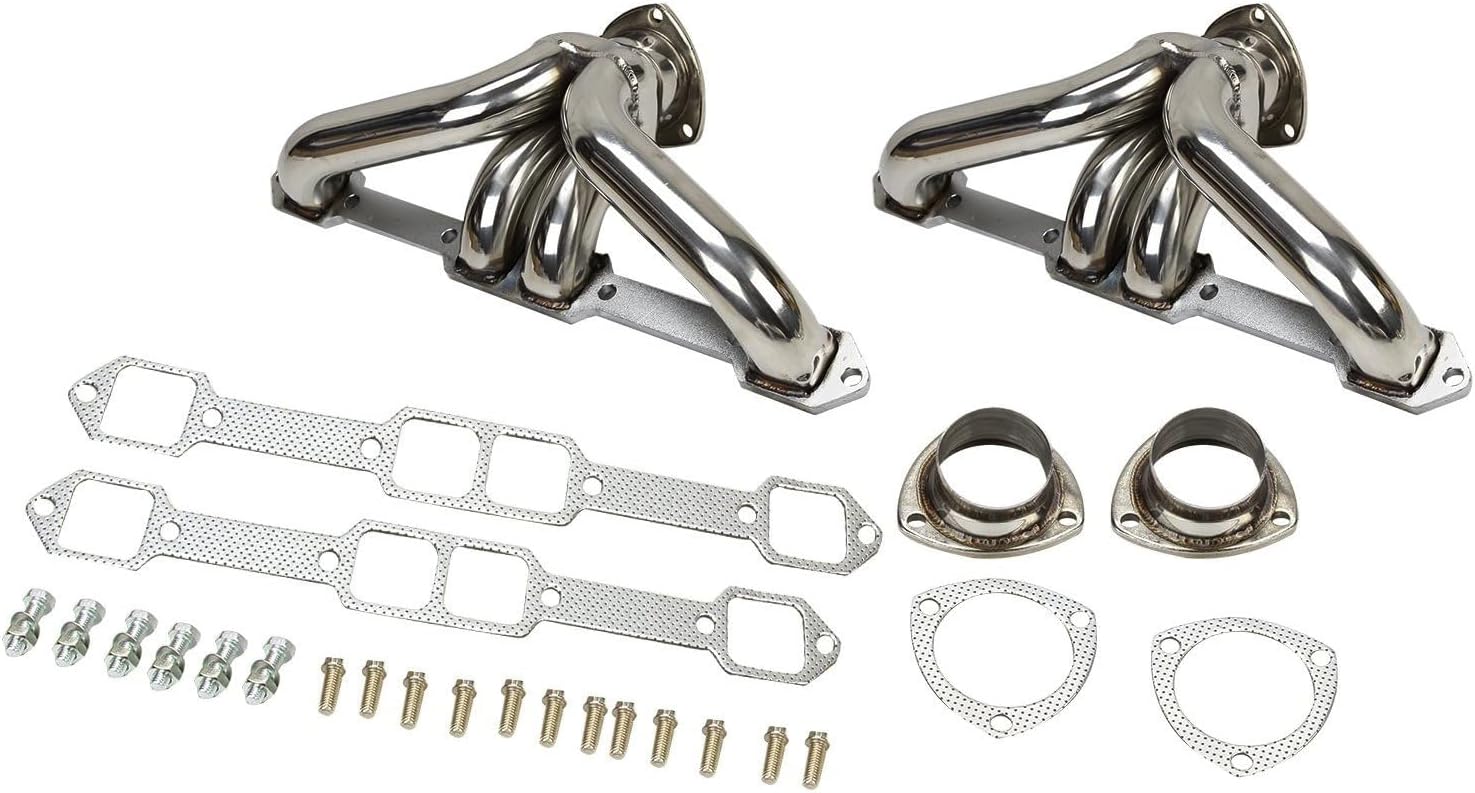 Stainless Steel Exhaust Header Manifold For Dodge Chrysler Plymouth Big Block 1959-1978 373-440 V8