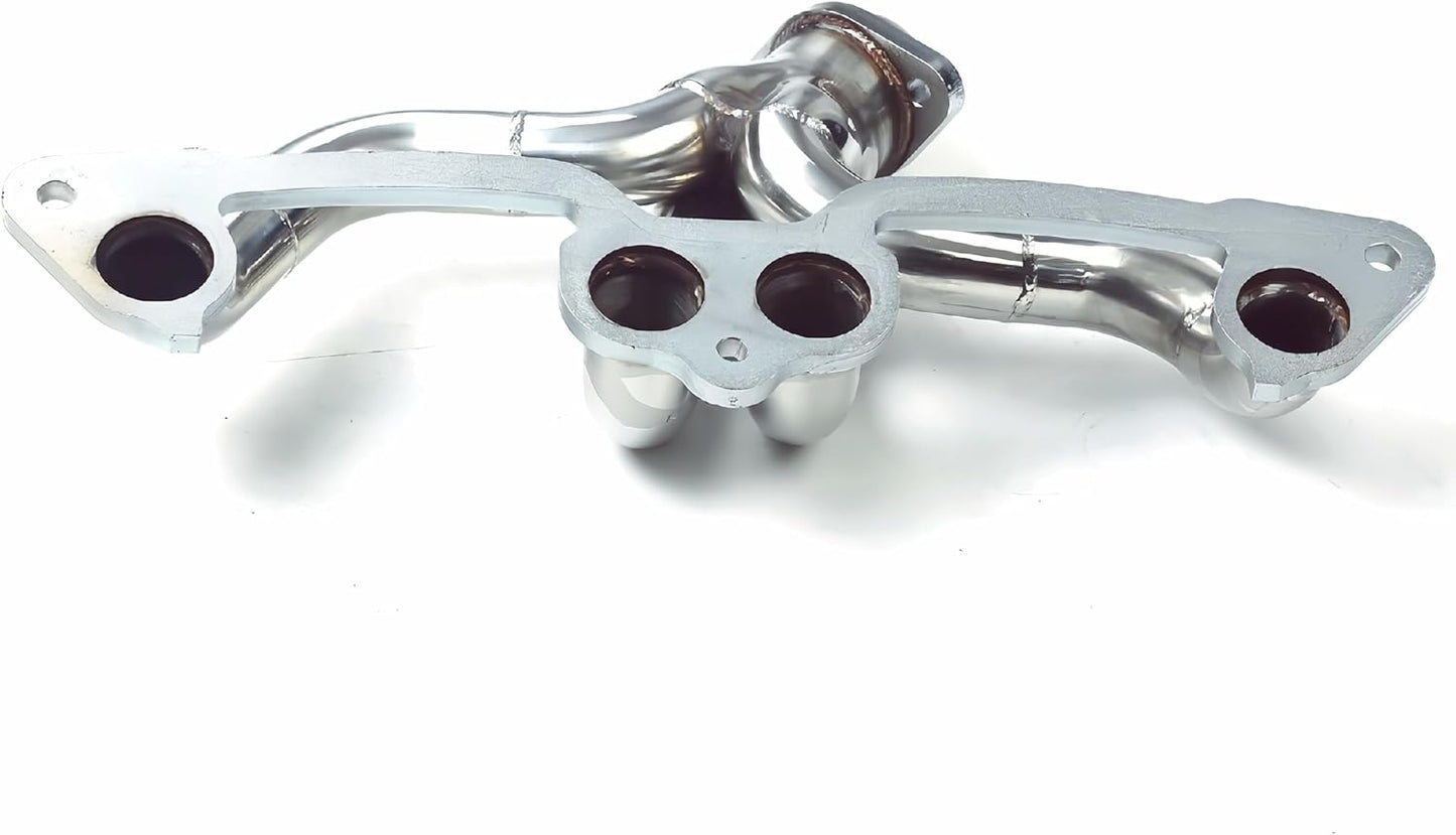 Exhaust Headers kit for Jeep Wrangler TJ &YJ 2.5L L4 & Dodge Dakota 1991-2002，1991 1992 1993 1994 1995 1996 1997 1998 1999 2000 2001 2002 Jeep Wrangler/Dodge Dakota Exhaust Header Manifolds
