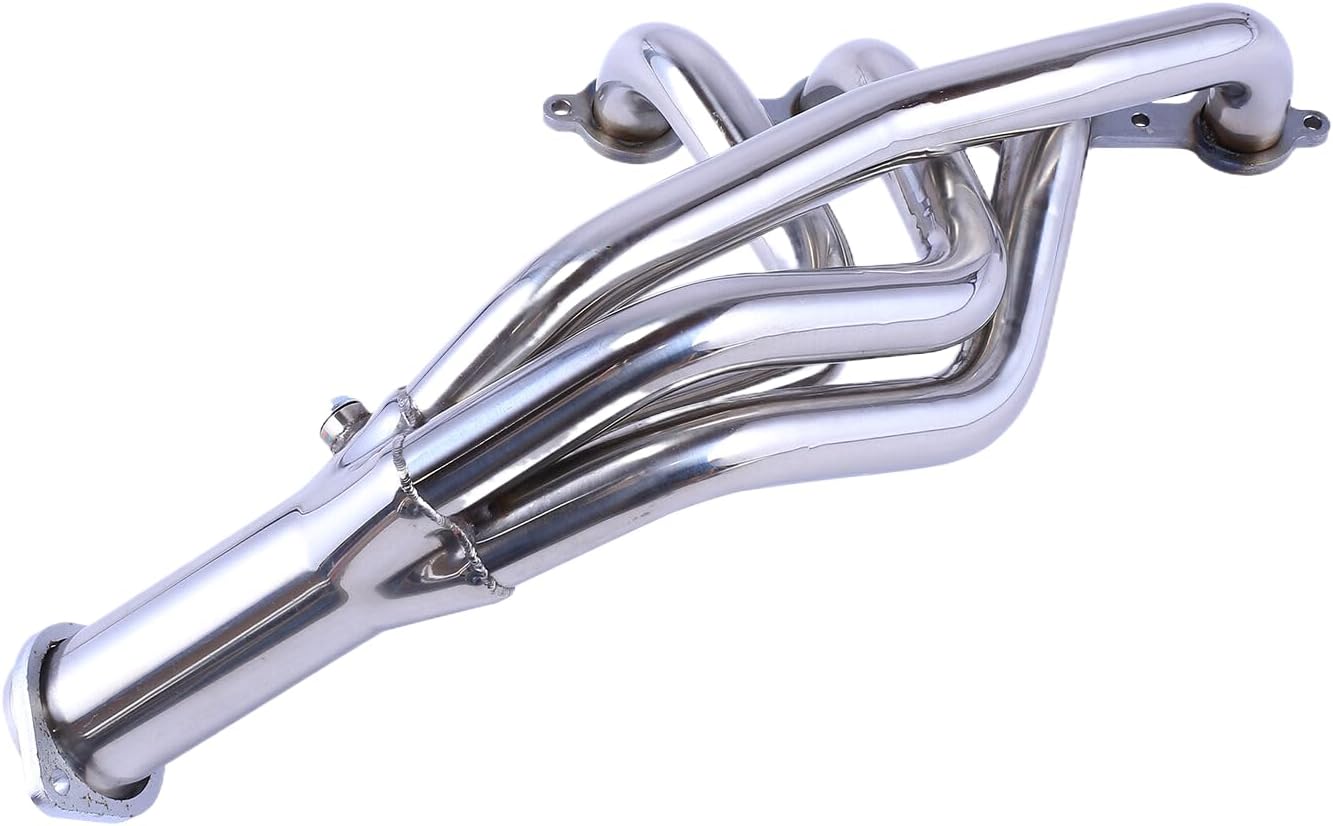 Exhaust Manifold Header For 2005-2013 Chevy Corvette C6 LS2/LS3/Z06，6.0L，6.2L，7.0L V8，2005 2006 2007 2008 2009 2010 2011 2012 2013 Chevy Corvette C6 Exhaust Headers