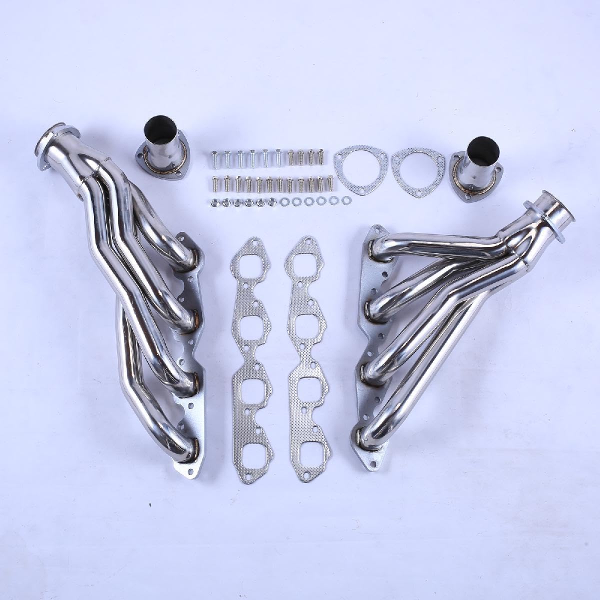 Exhaust Headers For Chevy BBC 396 402 427 454 502 V8，Chevy Camaro/Chevy Chevelle/El Camino/Laguna/Caprice/Kingswood/Malibu/Impala/Bel Air/Biscayne/Brockwood/Townsman Exhaust Manifold