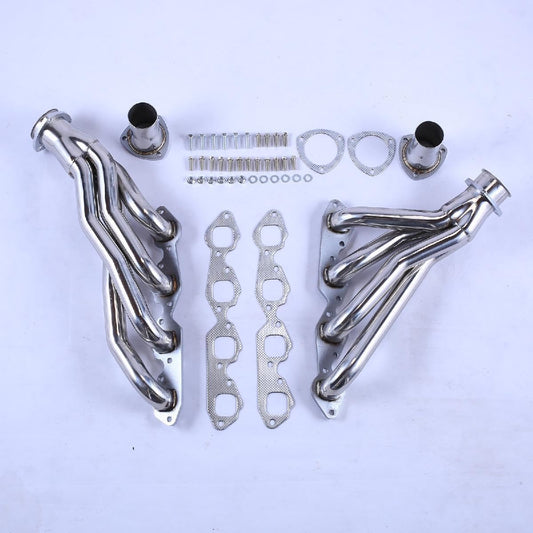 Exhaust Headers For Chevy BBC 396 402 427 454 502 V8，Chevy Camaro/Chevy Chevelle/El Camino/Laguna/Caprice/Kingswood/Malibu/Impala/Bel Air/Biscayne/Brockwood/Townsman Exhaust Manifold