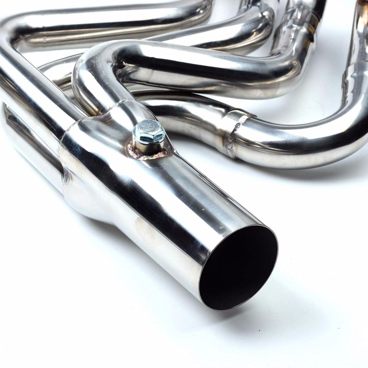 Stainless Steel Performance Exhaust Header Manifold For Ford Bronco F150 F250 5.8L 1987 1988 1989 1990 1991 1992 1993 1994 1995 1996,F-150 F-250 Bronco Pickup Truck