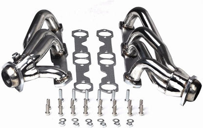 Exhaust Header Manifold For 1988-1997 Chevy/GMC C1500 & 1988-1995 Chevy/GMC K1500 & 1992-1994 Chevy Blazer & 1992-1995 Chevy Tahoe/GMC Yukon Suburban,Engine C1500/K1500 ，305 350 5.0L 5.7L