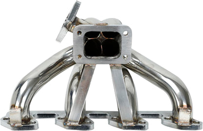 Stainless Steel Performance Exhaust Header Manifold For 1979-1986 Ford Mustang 2.3L Turbocharged & 1984-1986 Ford Mustang SVO 2.3L & 1983-1988 Ford Thunderbird Turbo Coupe 2.3L ，XR4Ti