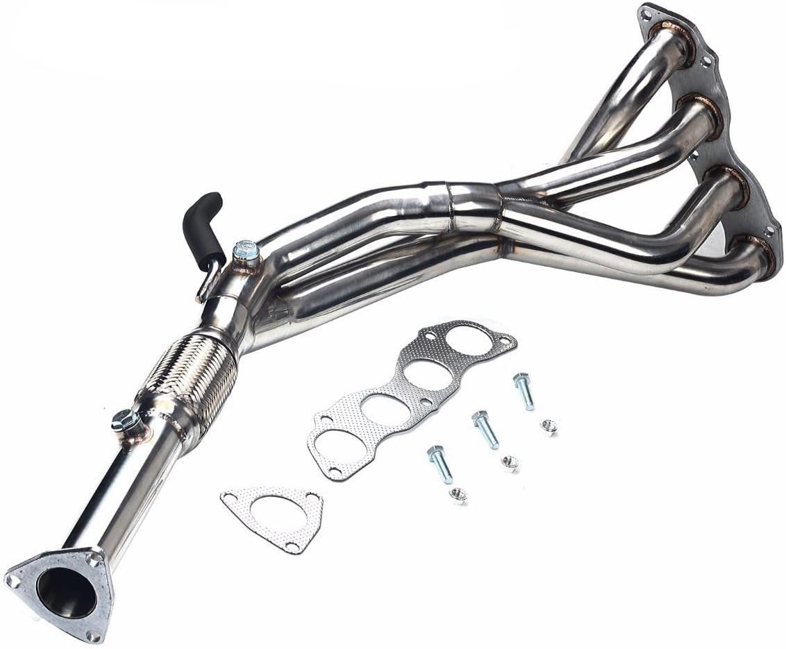 Stainless Steel Performance Exhaust Manifold Header Fits Honda Civic Si 2.0L 4CYL K20Z3 FG2 FD4 FD3， 2006 2007 2008 2009 2010 2011