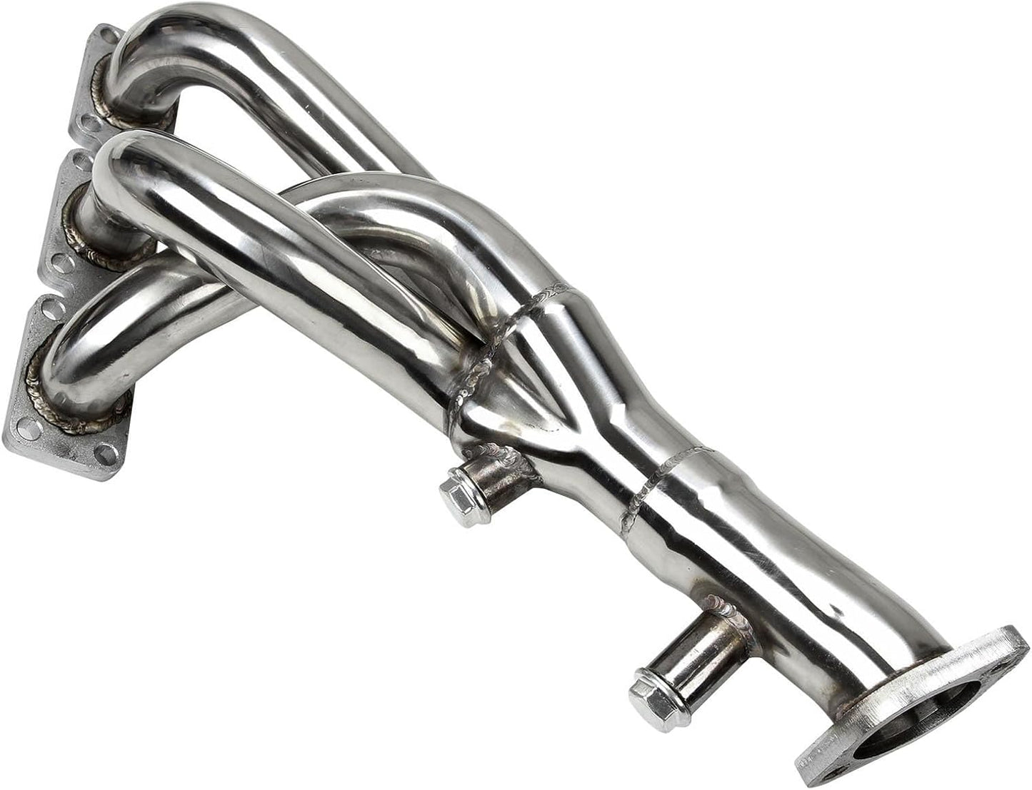 Stainless Steel Performance Exhaust Manifold Header For BMW E46 323i 328i E39 5 Z3 2.5L 2.8L 3.0L L6,1996,1997,1998, 1999, 2000, 2001, 2002, 2003, 2004, 2005,2006