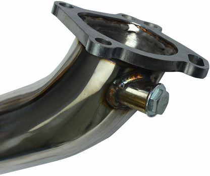 Stainless Steel Exhaust Manifold Down UP pipe For Audi S4 / RS4 B5 2000 2001 2002 & Audi A6 / A6 Allroad C5 2000 2001 2002 2003 2004; 2.7L V6