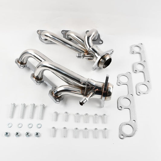 Stainless Steel Performance Exhaust Header Manifold For Ford Explorer 1998-2009，For Ford Ranger 2001-2009，4.0L，1999 2000 2001 2002 2003 2004 2005 2006 2007 2008,headers for exploer ranger