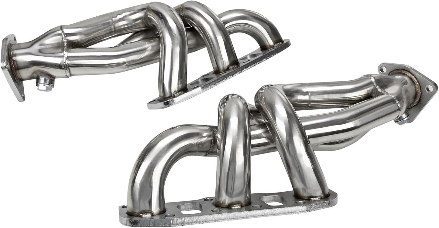 Exhaust Headers kit For 2003-2006 Infiniti G35 & Nissan 350Z 3.5L VQ35DE，2003 2004 2005 2006 Nissan 350Z & Infiniti G35 Exhaust Headers Manifold Stainless Steel