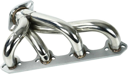 Stainless Steel Performance Shorty Exhaust Header Manifold For Ford F150 F250 / Bronco 5.8L V8 1987 1988 1989 1990 1991 1992 1993 1994 1995 1996