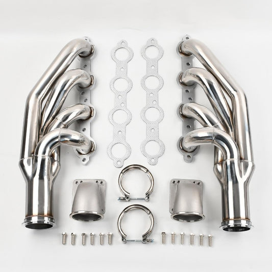 Exhaust Headers kit For for 1998-2003 CHEVY SMALL BLOCK V8 LS1/LS2/LS3/LS6 LSX，Chevy Camaro/Corvette & Pontiac Firebird/GTO Exhaust Headers Manifold Stainless Steel
