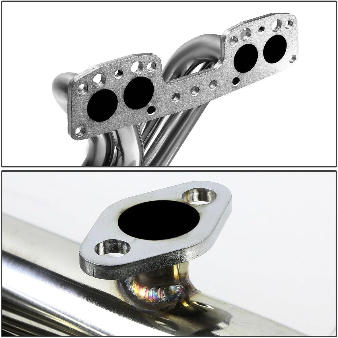 Stainless Steel Performance Exhaust Manifold Header For Toyota Pickup & 4-Runner 2.4L 22RE 4WD 1990 1991 1992 1993 1994 1995
