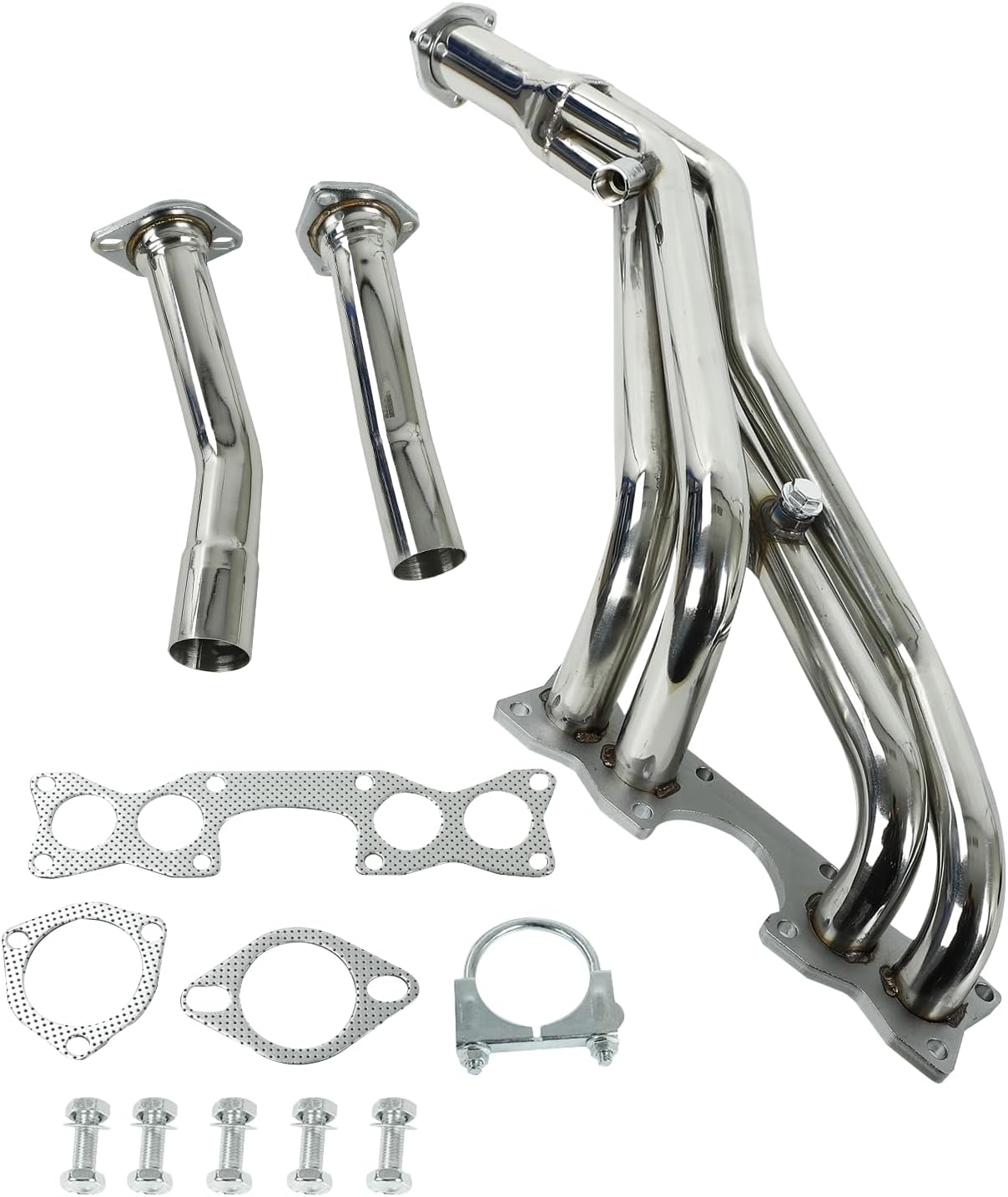 Exhaust Manifold Header For Nissan D21/Hardbody 1990-1995 Pickup Truck 2.4L 4WD，1990 1991 1992 1993 1994 1995 Nissan Hardbody/D21 Exhaust Manifold Headers