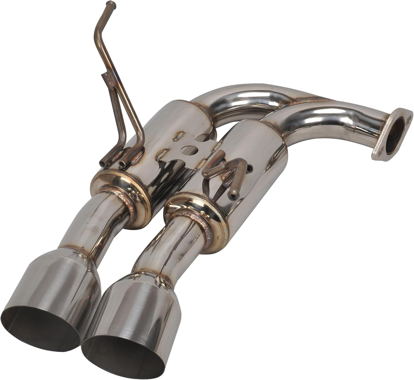 Exhaust Pipe Kit Fit For Subaru WRX/STI 2015-2021，2015 2016 2017 2018 2019 2020 2021 Exhaust Manifold Header Pipes + muffler tailpipe