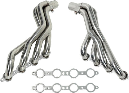 Stainless Steel Performance Exhaust Header Manifold For Chevrolet Chevy Camaro & Pontiac Firebird， 1982 1983 1984 1985 1986 1987 1988 1989 1990 1991 1992 Third Gen F-Body，LS1, LS2, LS3, LS6 V8 Engines