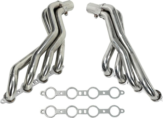 Stainless Steel Performance Exhaust Header Manifold For Chevrolet Chevy Camaro & Pontiac Firebird， 1982 1983 1984 1985 1986 1987 1988 1989 1990 1991 1992 Third Gen F-Body，LS1, LS2, LS3, LS6 V8 Engines