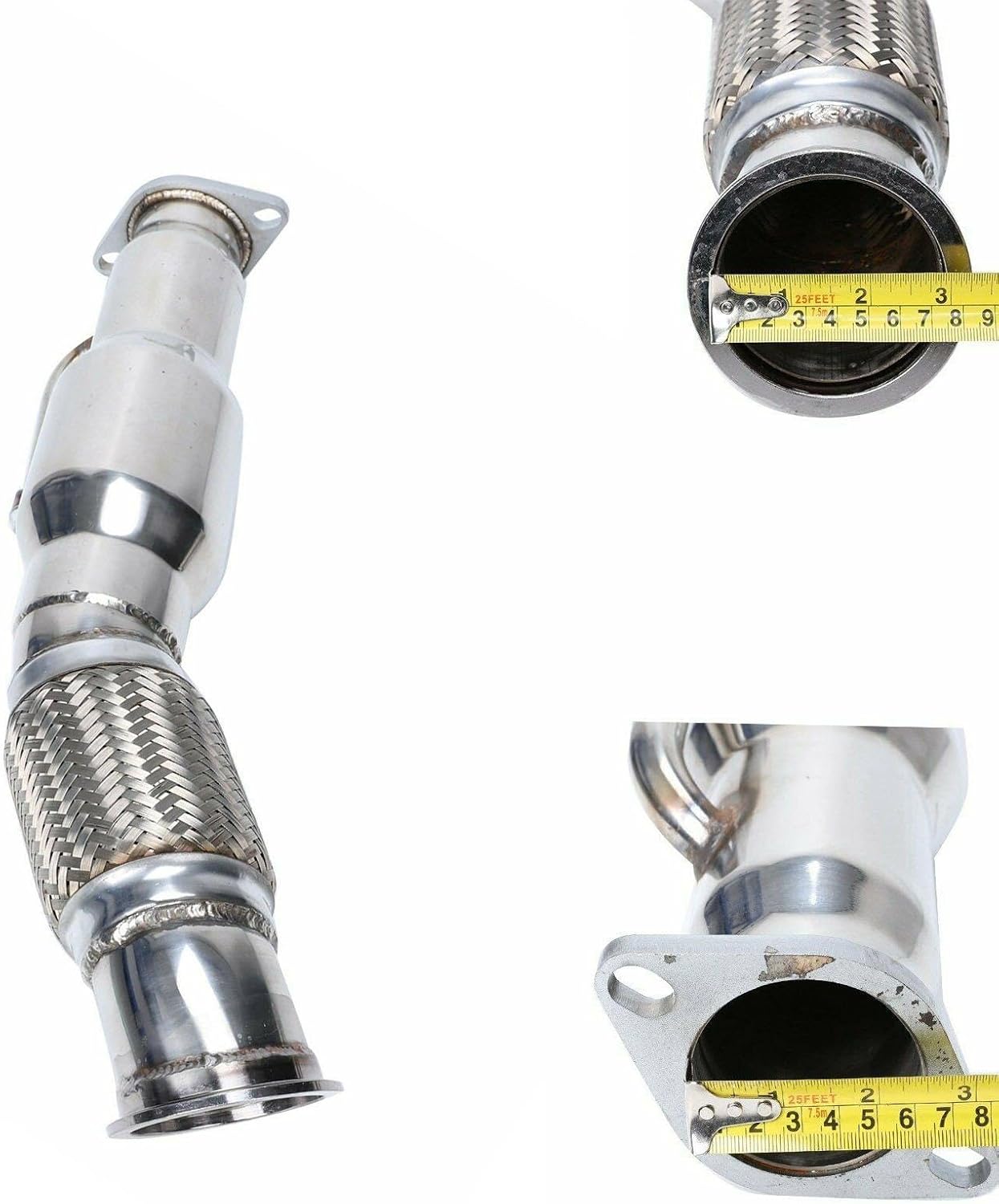 Exhaust Header kit For Chevy Coblat SS & Saturn Ion-2 Red Line 2005-2007 2.0L S/C LSJ，2005 2006 2007 Saturn Ion-2 Red Line & Chevy Coblat SS Exhaust Manifold Headers