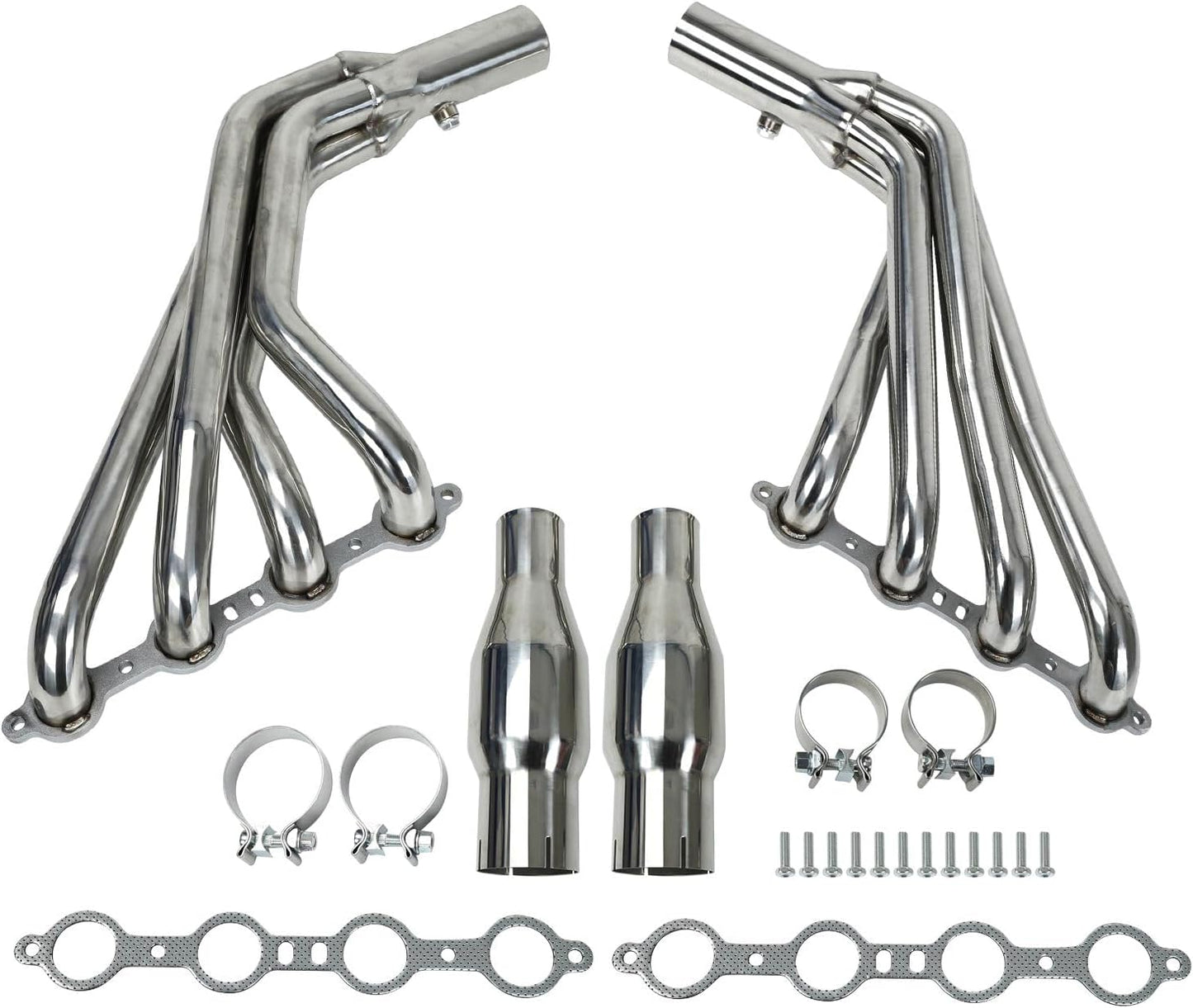 Stainless Steel Performance Exhaust Header Manifold For 2010-2015 Chevy Camaro SS LS3 6.2L V8,pipe down pipe downpipe for Chevy Camaro SS