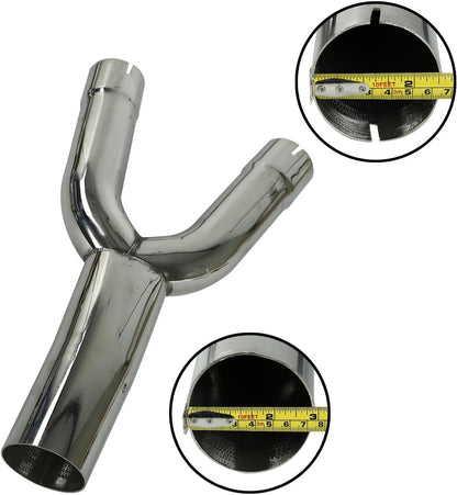 Stainless Steel Performance Exhaust Header Manifold For Chevrolet Chevy Camaro 1982-1992 5.0L 5.7L，Pontiac Firebird 1982 1983 1984 1985 1986 1987 1988 1989 1990 1991 1992 5.0L 5.7L，Y Pipe