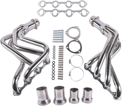 Stainless Steel Performance Exhaust Header Manifold For Ford F100 F-100 RWD 302W 5.0L V8,1969 1970 1971 1972 1973 1974 1975 1976 1977 1978 1979，RWD