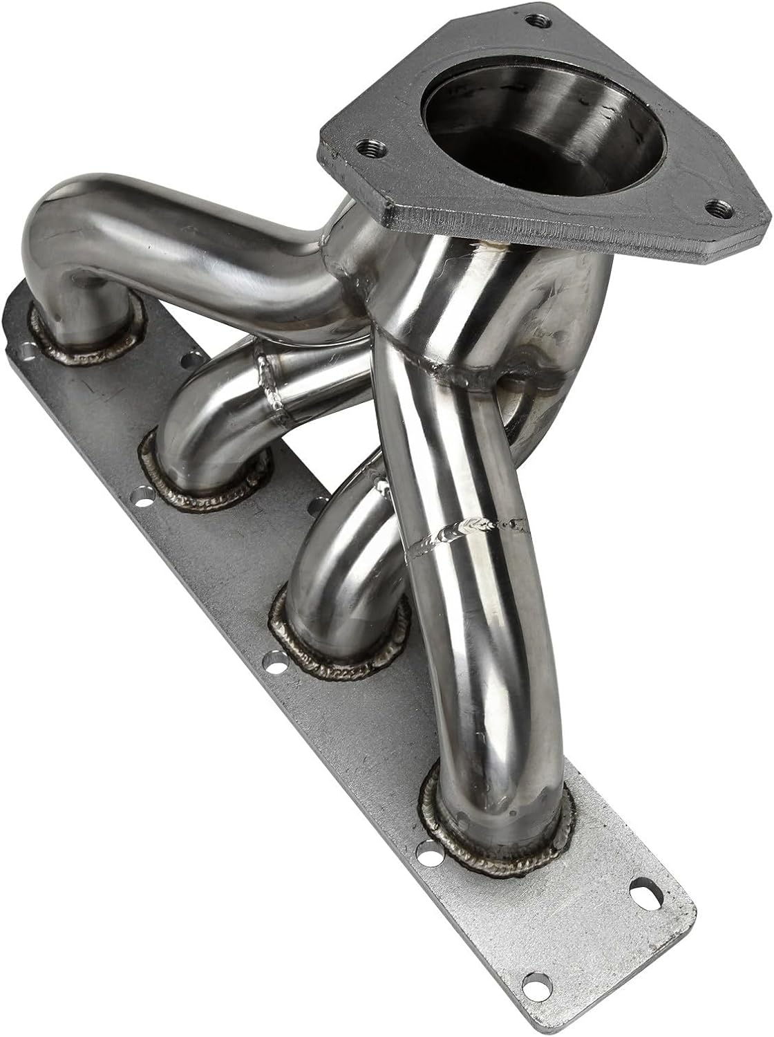 Stainless Steel Exhaust Header Manifold For 2005-2010 Chevy Coblat & 2006-2010 Chevy HHR & 2004-2005 Saturn Ion-1 & 2004-2007 Saturn Ion-2，2.2L / 2.4L I4 Non-Turbo