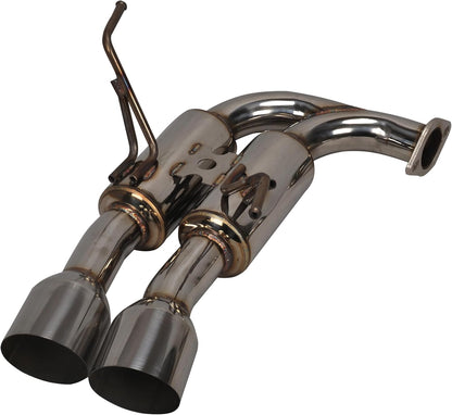 Stainless Steel Performance R400 Cat Back Exhaust Tip For 2015-2021 Subaru WRX/STI GEMINI Quad Tips 2015 2016 2017 2018 2019 2020 2021， 2.0L/ 2.5L 4 Cyl