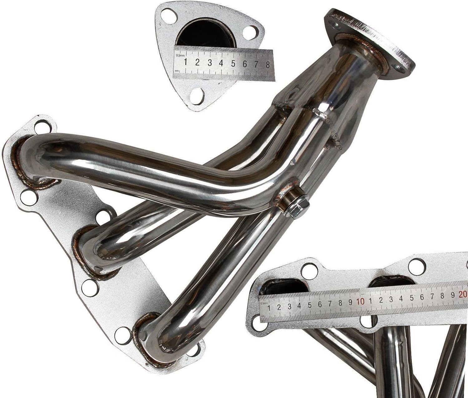 Stainless Steel Performance Exhaust Header Manifold For Nissan Altima VQ35DE V6 3.5L 2002-2006 Manual Models,2003,2004,2005