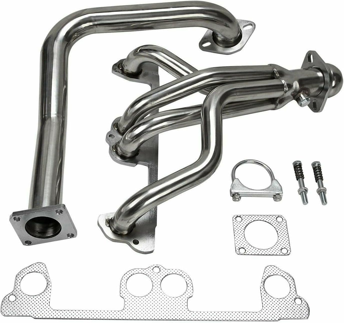 Stainless Steel Performance Exhaust Header Manifold For Jeep Wrangler YJ 2.5L,1991 1992 1993 1994 1995