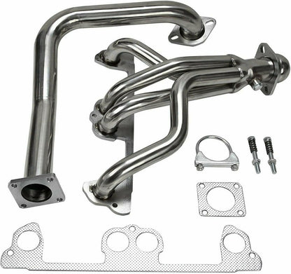 Stainless Steel Performance Exhaust Header Manifold For Jeep Wrangler YJ 2.5L,1991 1992 1993 1994 1995