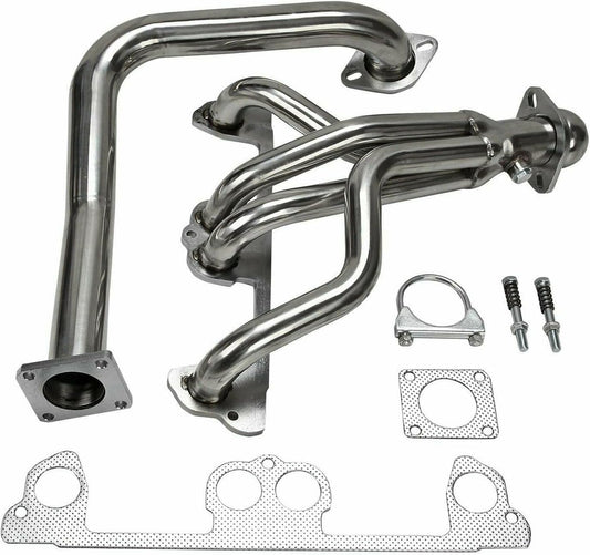Stainless Steel Performance Exhaust Header Manifold For Jeep Wrangler YJ 2.5L,1991 1992 1993 1994 1995