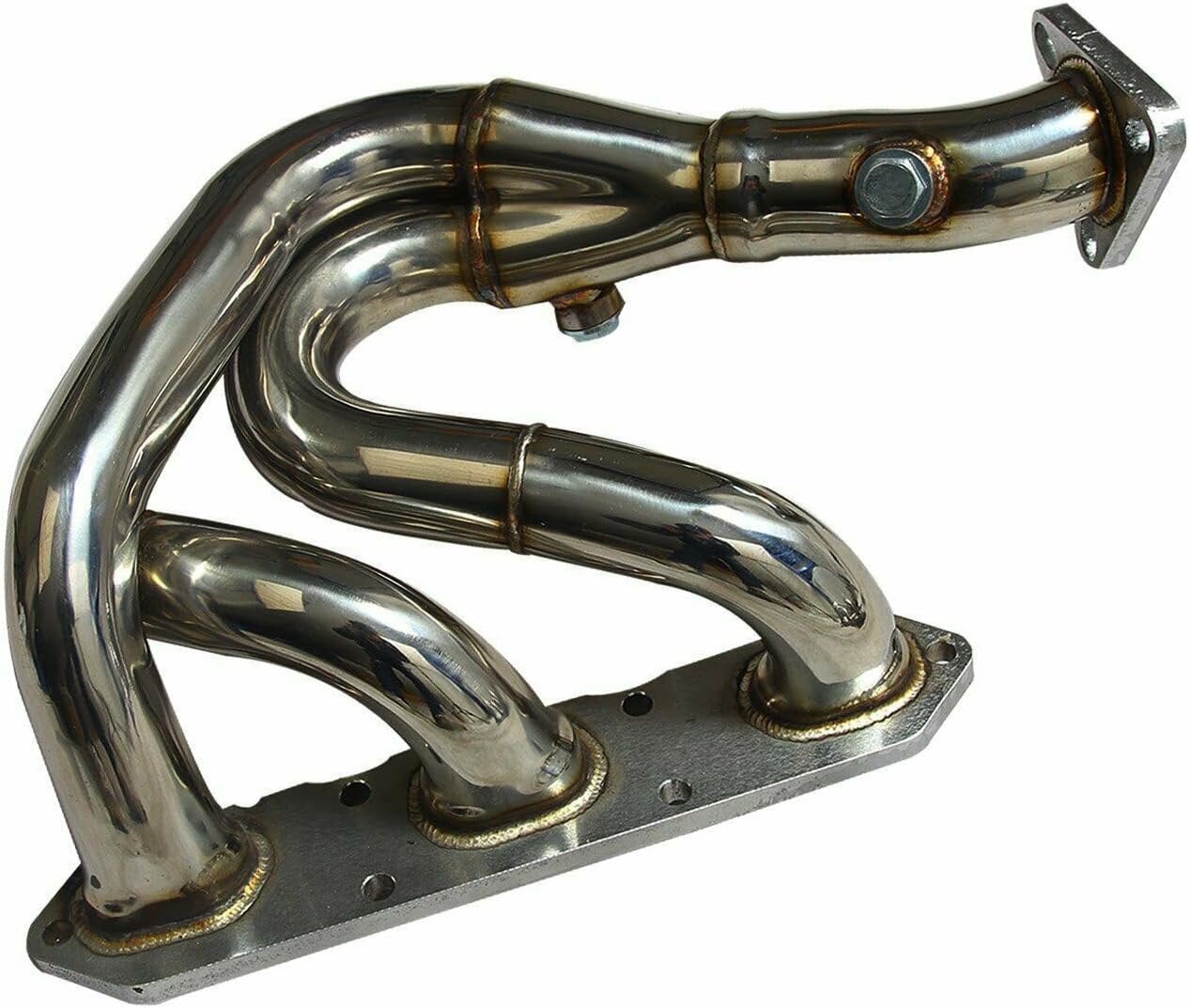 Stainless Steel Performance Exhaust Header Manifold For 1997-2004 Porsche 986 Boxster BASE,1998,1999,2000,2001,2002,2003,Headers for Porsche 986 Boxster, 2.5L, 2.7L,3.2L