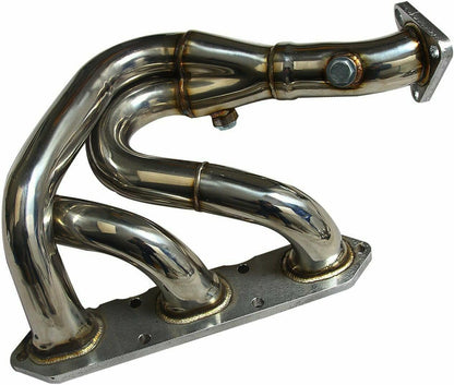 Stainless Steel Performance Exhaust Header Manifold For 1997-2004 Porsche 986 Boxster BASE,1998,1999,2000,2001,2002,2003,Headers for Porsche 986 Boxster, 2.5L, 2.7L,3.2L