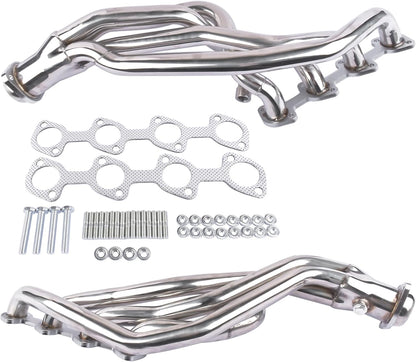 Stainless Steel Performance Exhaust Header Manifold For Ford Mustang/Mustang GT 4.6L V8 SOHC 1996 1997 1998 1999 2000 2001 2003 2004