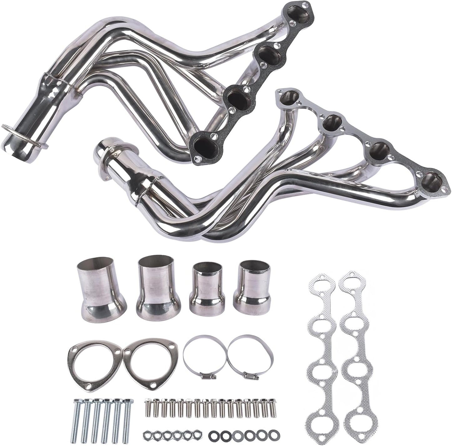 Stainless Steel Performance Exhaust Header Manifold For Ford F100 F-100 RWD 302W 5.0L V8,1969 1970 1971 1972 1973 1974 1975 1976 1977 1978 1979，RWD