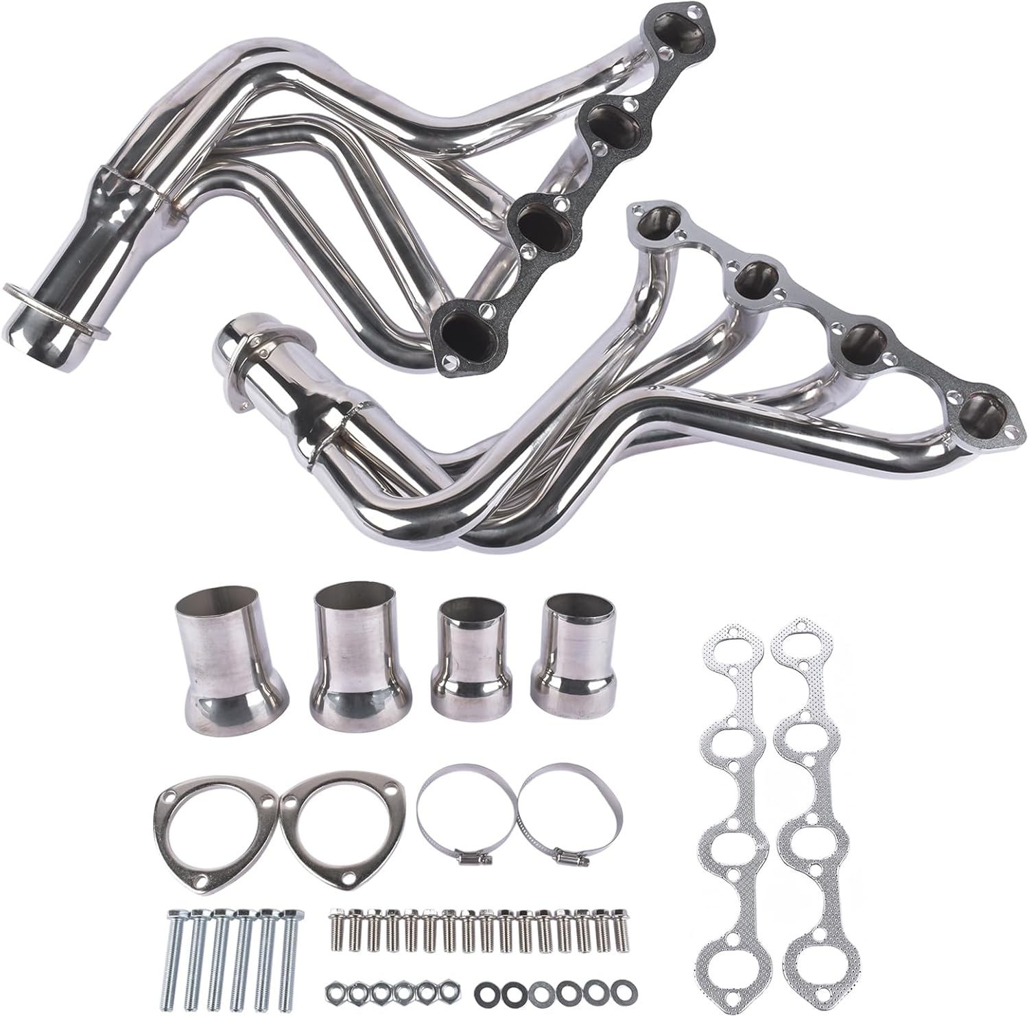 Stainless Steel Performance Exhaust Header Manifold For Ford F100 F-100 RWD 302W 5.0L V8,1969 1970 1971 1972 1973 1974 1975 1976 1977 1978 1979，RWD