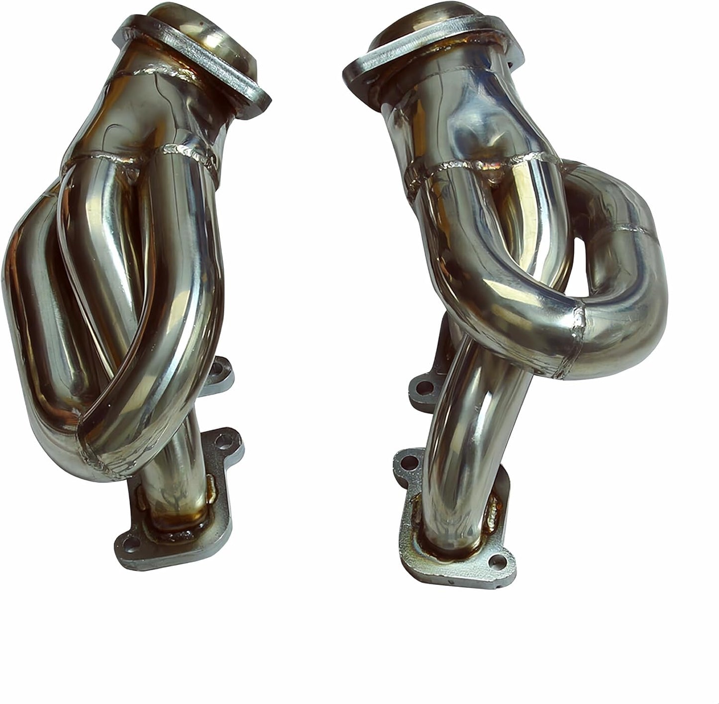 Exhaust Headers kit For for 2011-2017 Ford Mustang 3.7L V6，2011 2012 2013 2014 2015 2016 2017 Ford Mustang Exhaust Header Manifolds Stainless Steel
